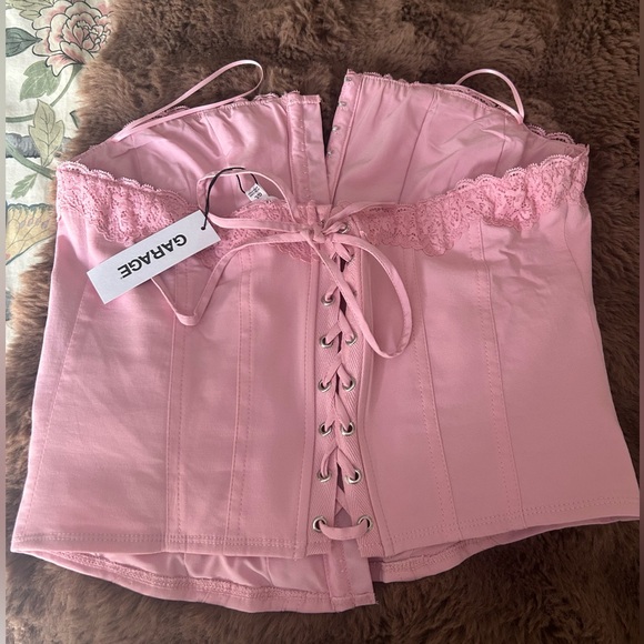 NWT Garage Carolina Lace Trim Corset - Picture 5 of 6